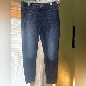 Old Navy Women's Skinny Jeans - Dark Blue